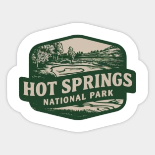 Hot Springs Arkansas Sticker